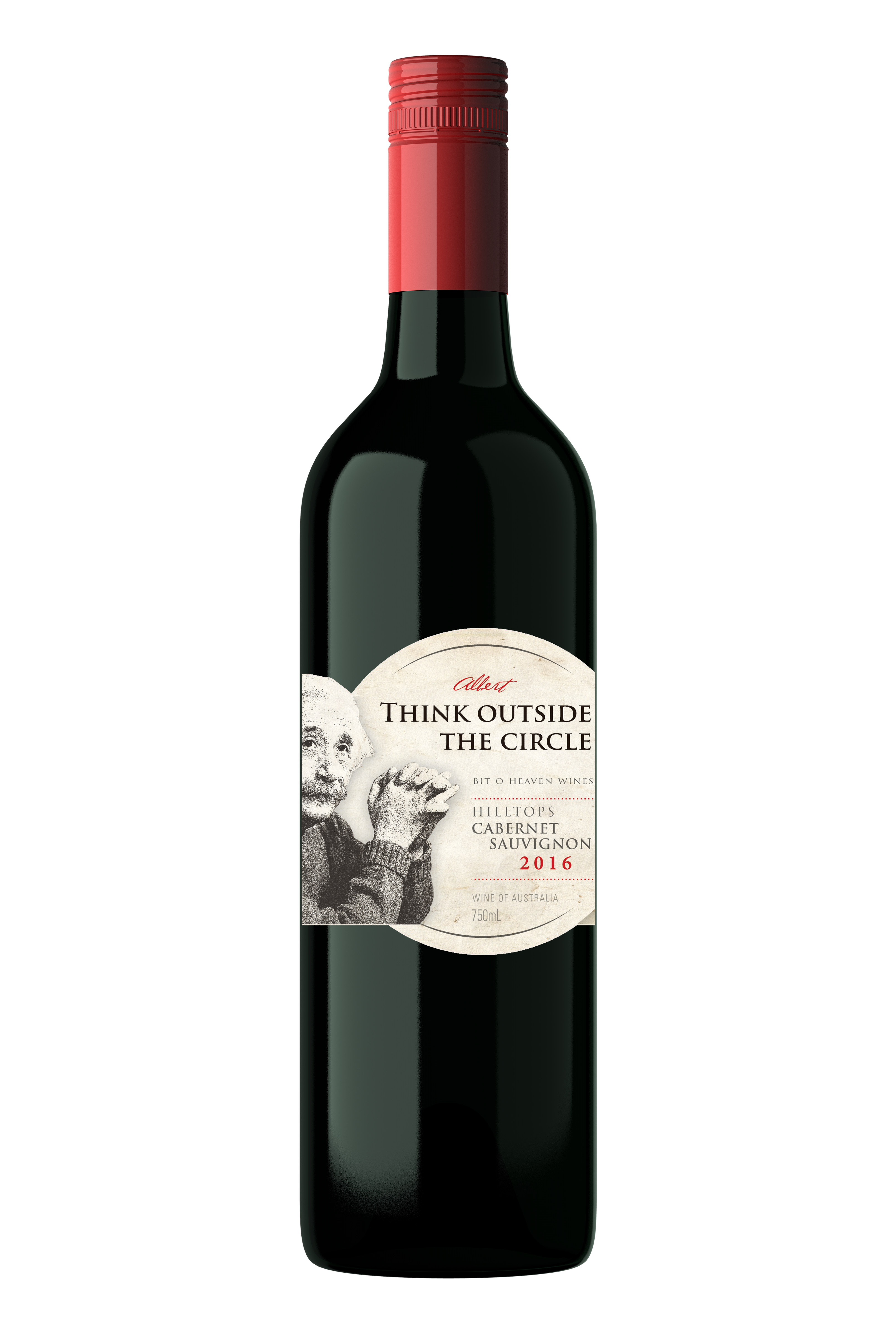 Bit O’ Heaven Wine, Think Outside the Circle, Hilltops, Cabernet Sauvignon 2016