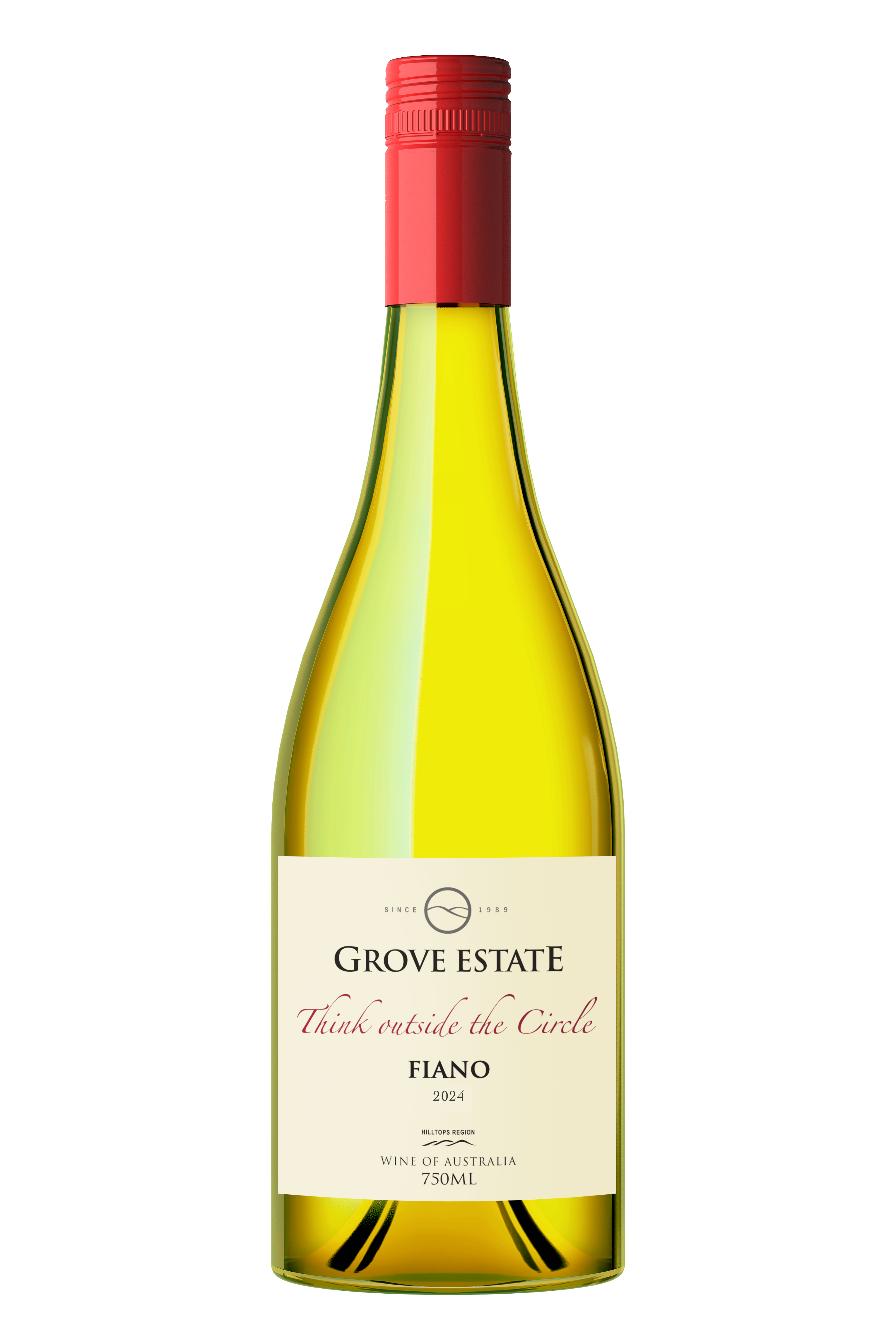 Grove Estate, Hilltops Think Outside the Circle, Fiano 2024