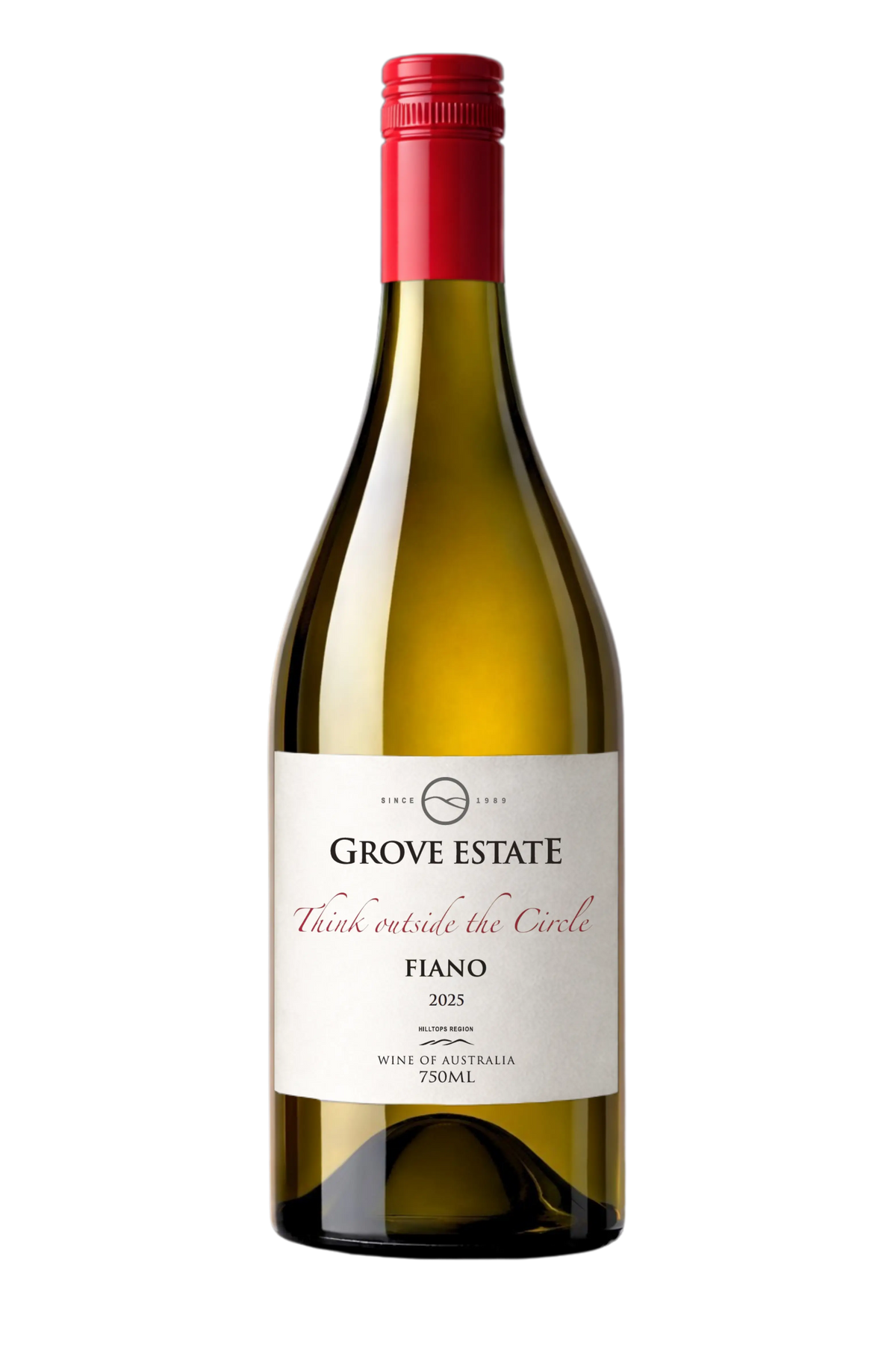 Grove Estate, Hilltops Think Outside the Circle, Fiano 2025