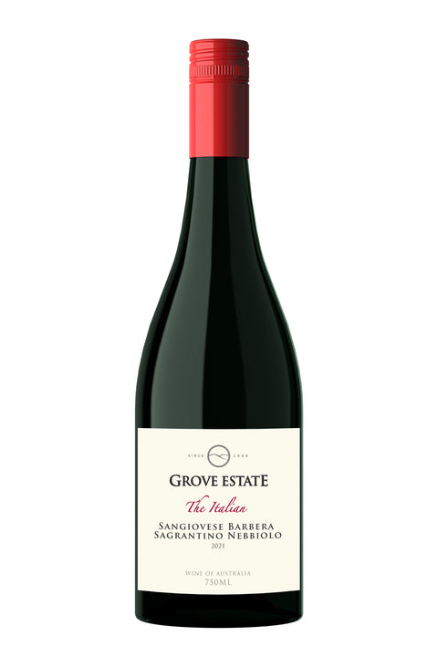 Grove Estate, The Italian, Sangiovese, Barbera, Sagrantino, and Nebbiolo 2021