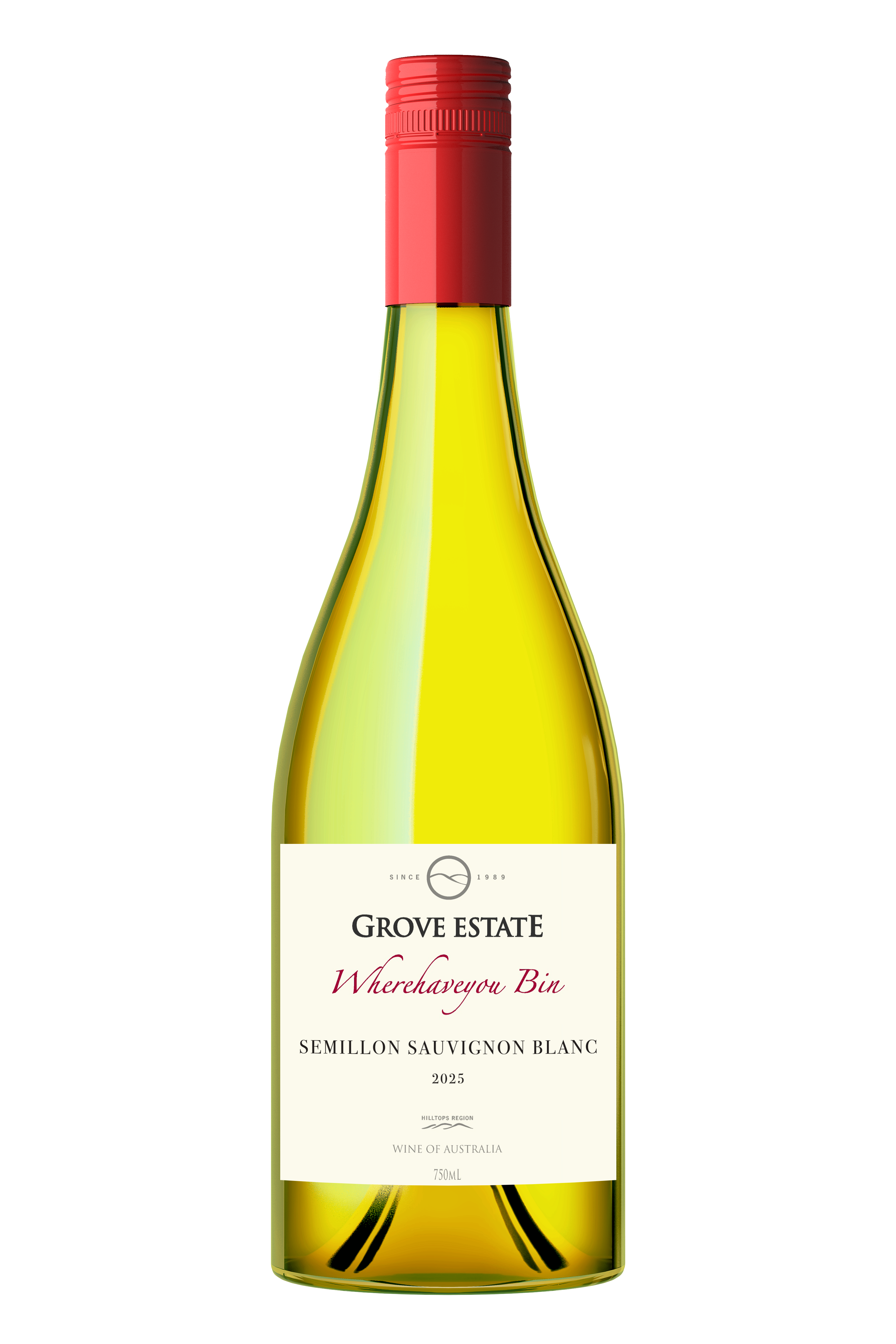 Grove Estate, Hilltops, Wherehaveyoubin, Semillon Sauvignon Blanc 2025