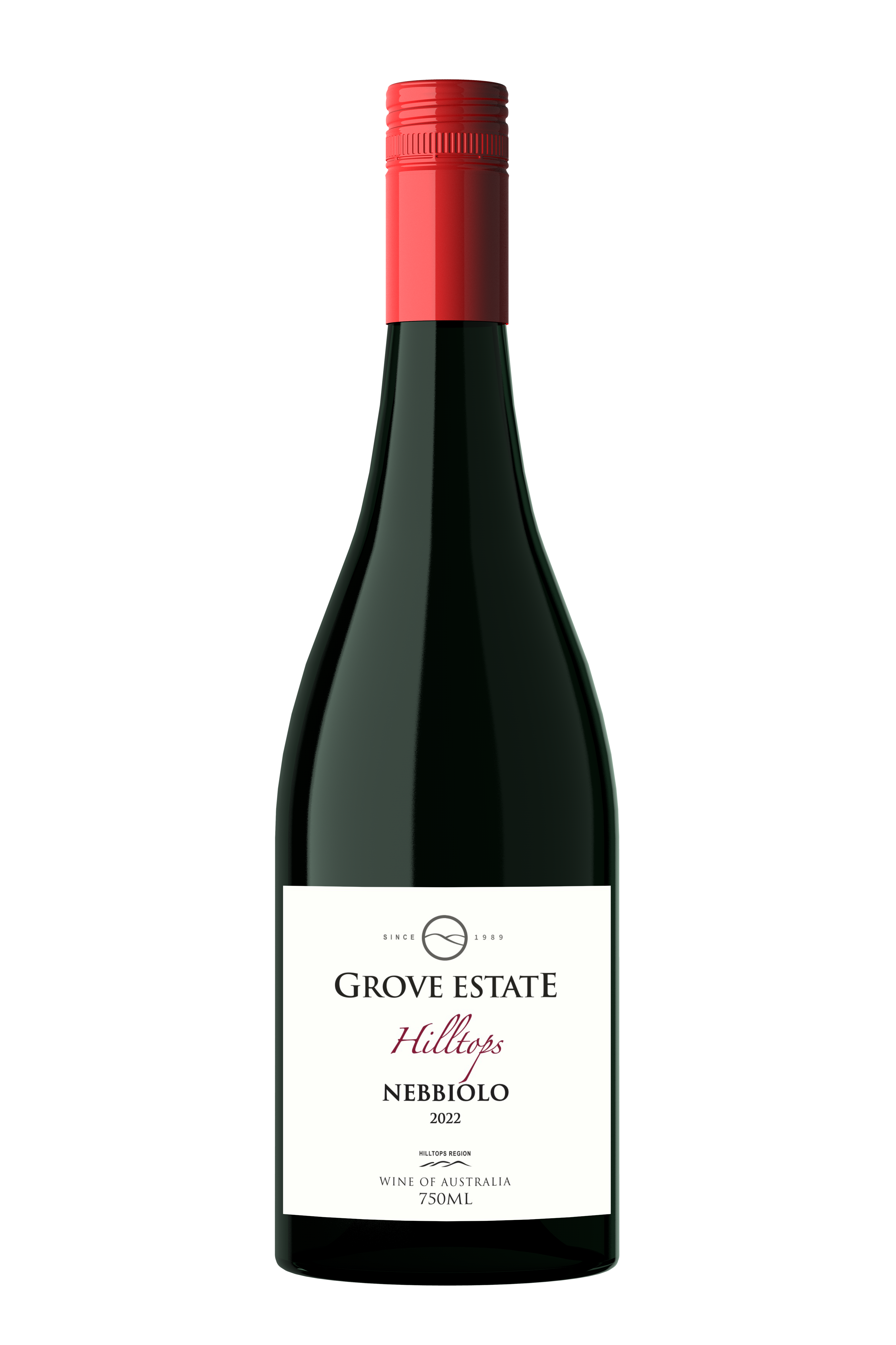Grove Estate, Hilltops, Nebbiolo 2022