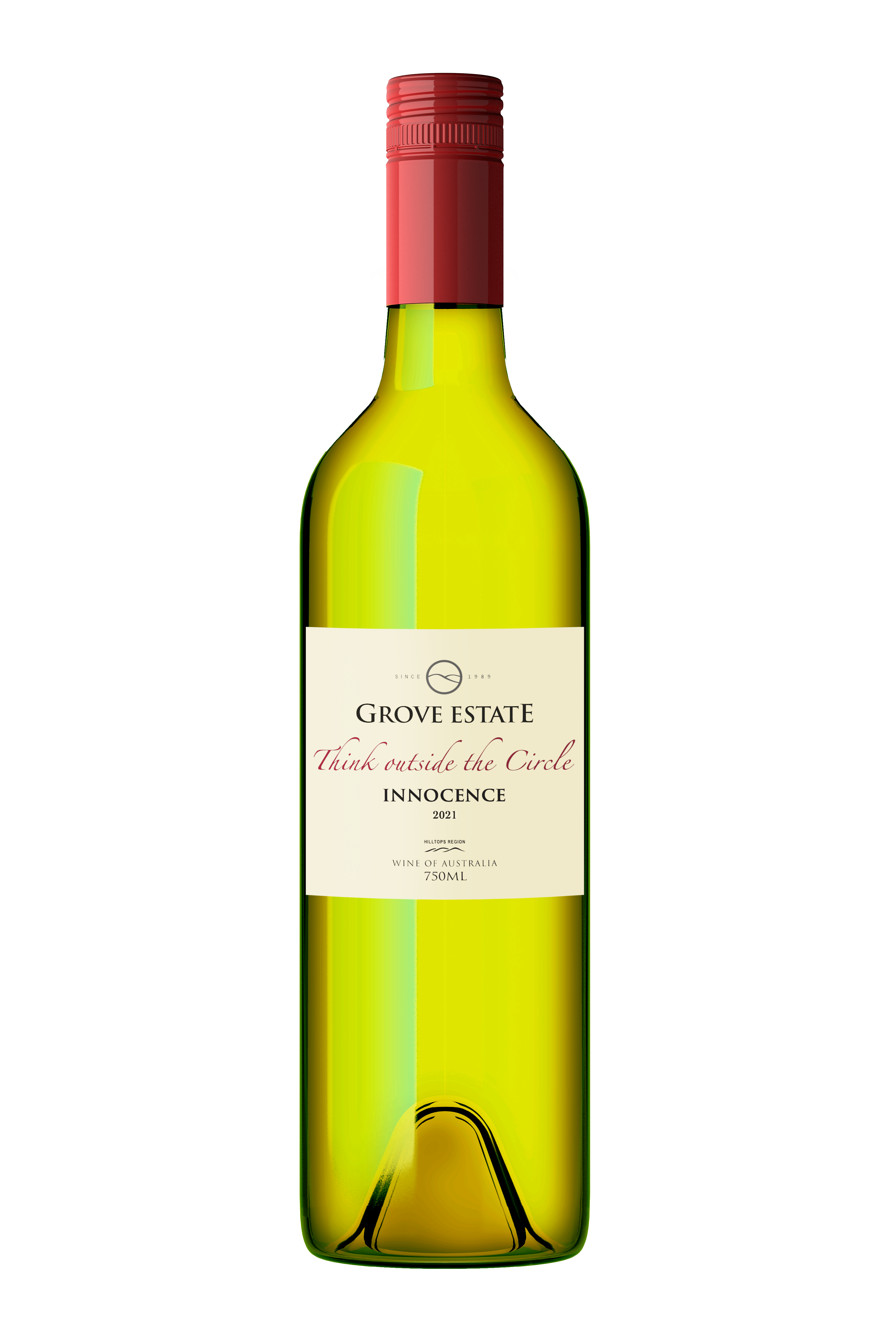 Grove Estate, Think Outside The Circle, Innocence, Viognier 2021