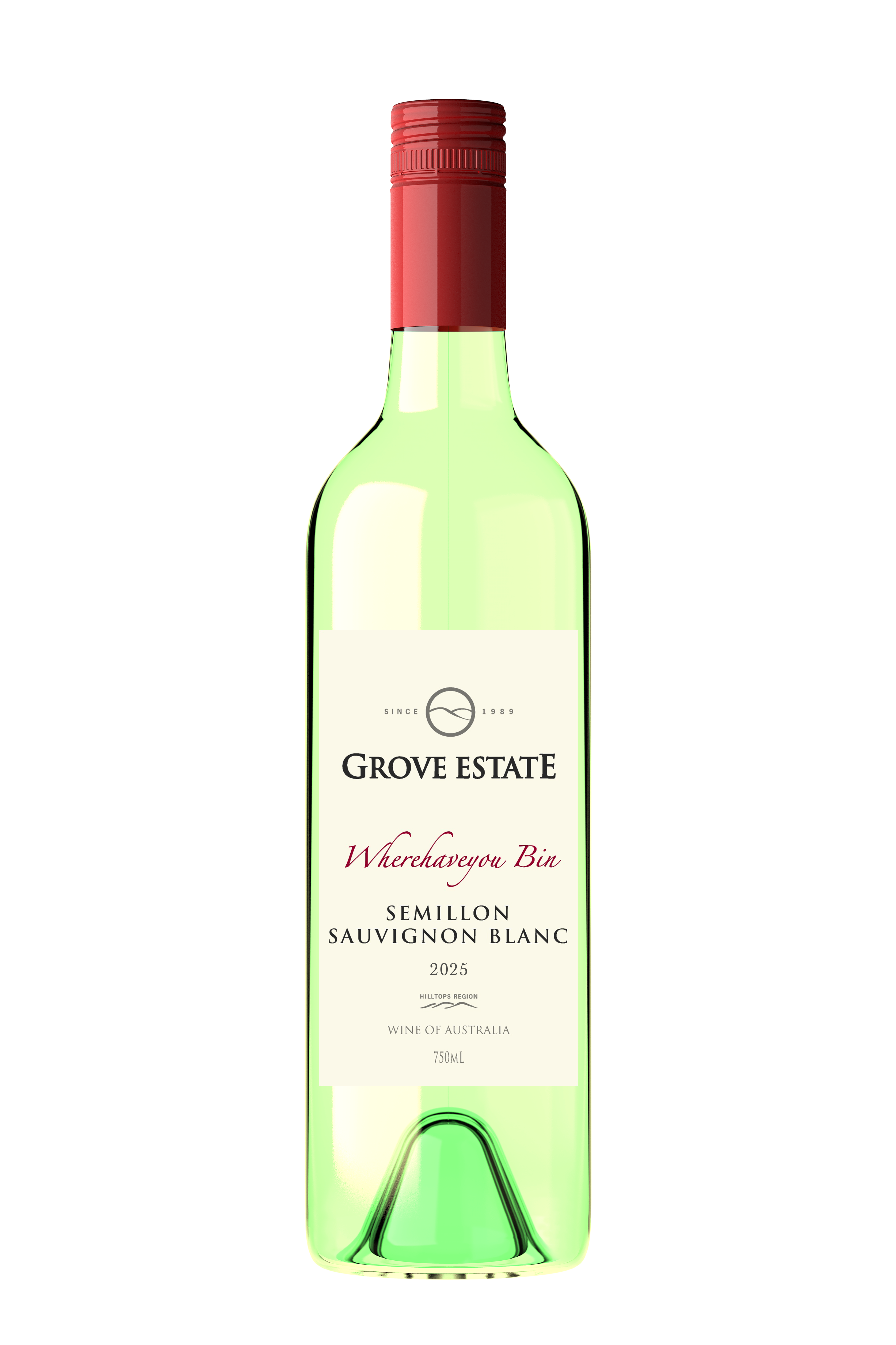 Grove Estate, Hilltops, Wherehaveyoubin, Semillon Sauvignon Blanc 2025