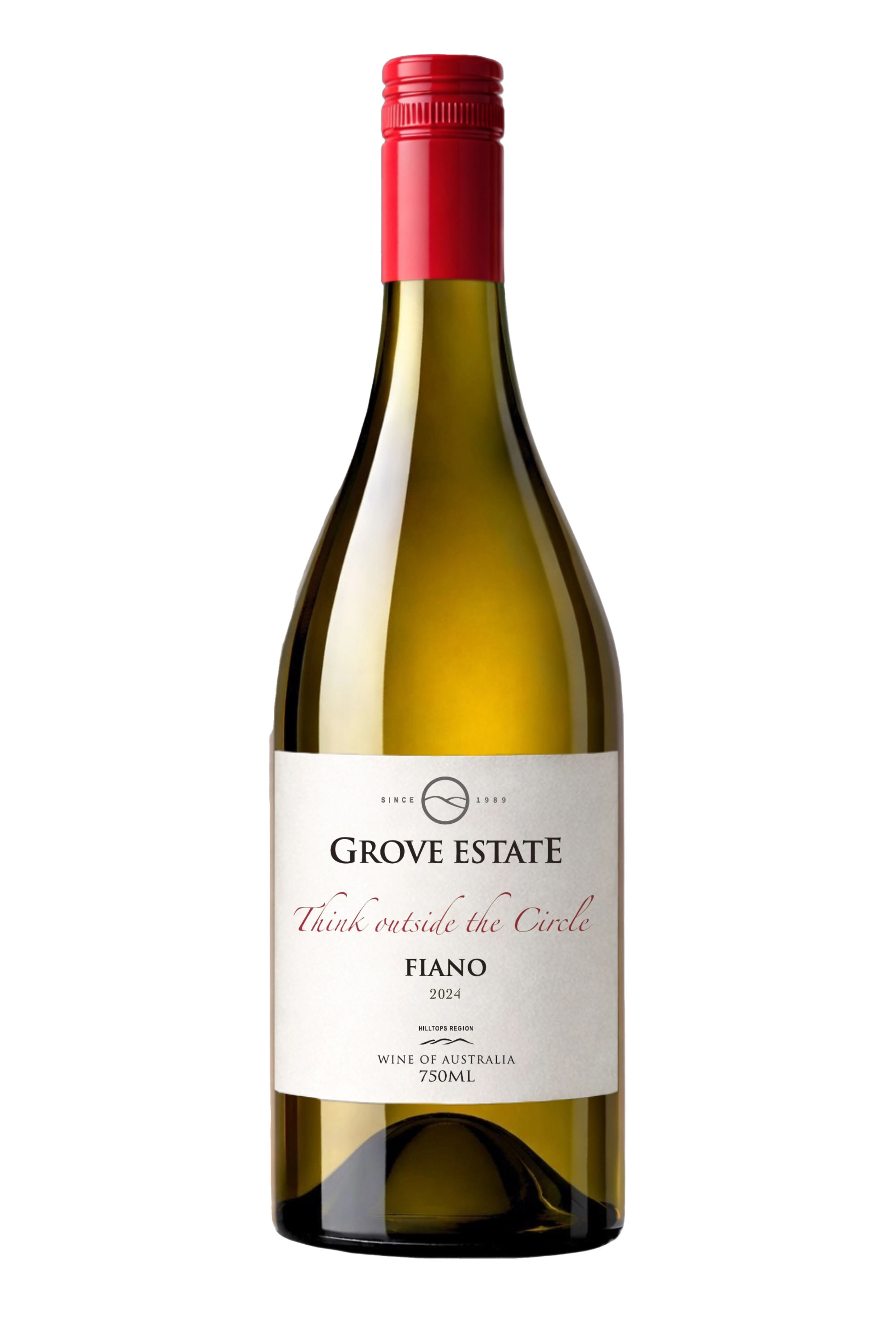 Grove Estate, Hilltops Think Outside the Circle, Fiano 2024