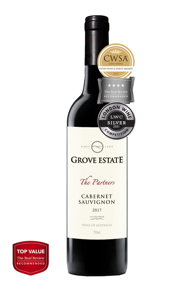 Grove Estate Hilltops The Partners Cabernet Sauvignon 2018