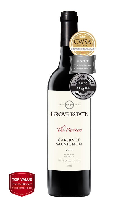 Grove Estate Hilltops The Partners Cabernet Sauvignon 2018