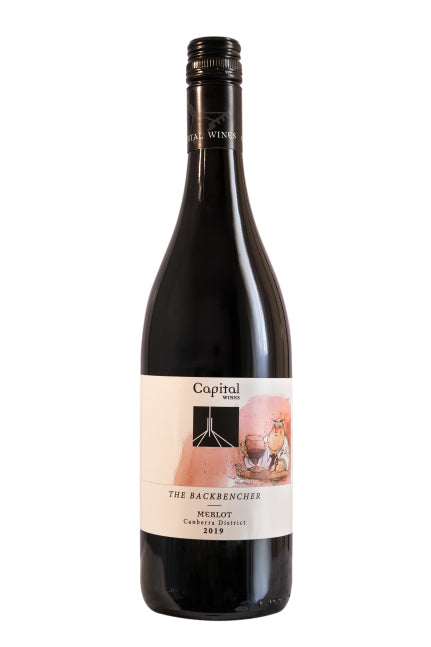 Capital Wines Canberra District The Backbencher Merlot 2019