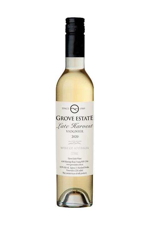 Grove Estate Hilltops Late Harvest Viognier 375ml 2020