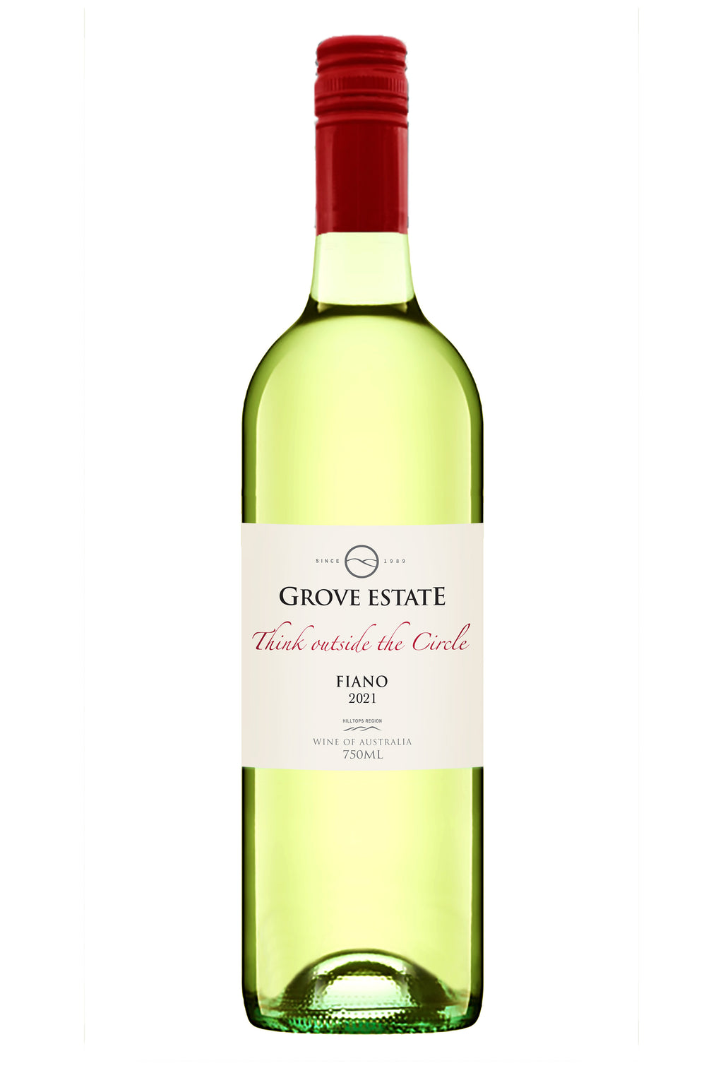 Grove Estate Hilltops Think Outside the Circle Fiano 2022